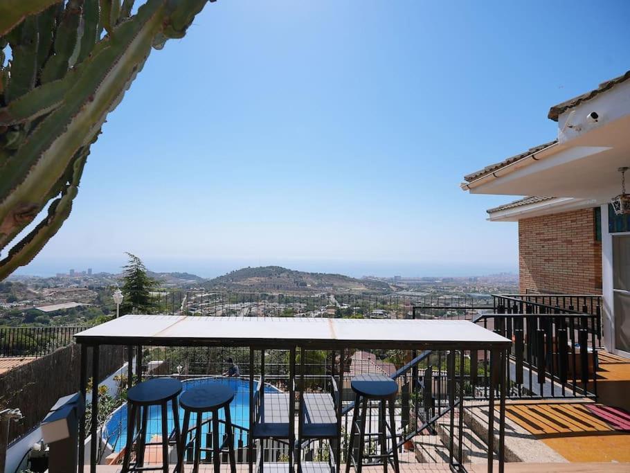 A+View Private Terrace Private Pool Family Fun Βίλα Μπαδαλόνα Εξωτερικό φωτογραφία